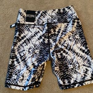 Victoria Secret tie dye biker shorts NWT